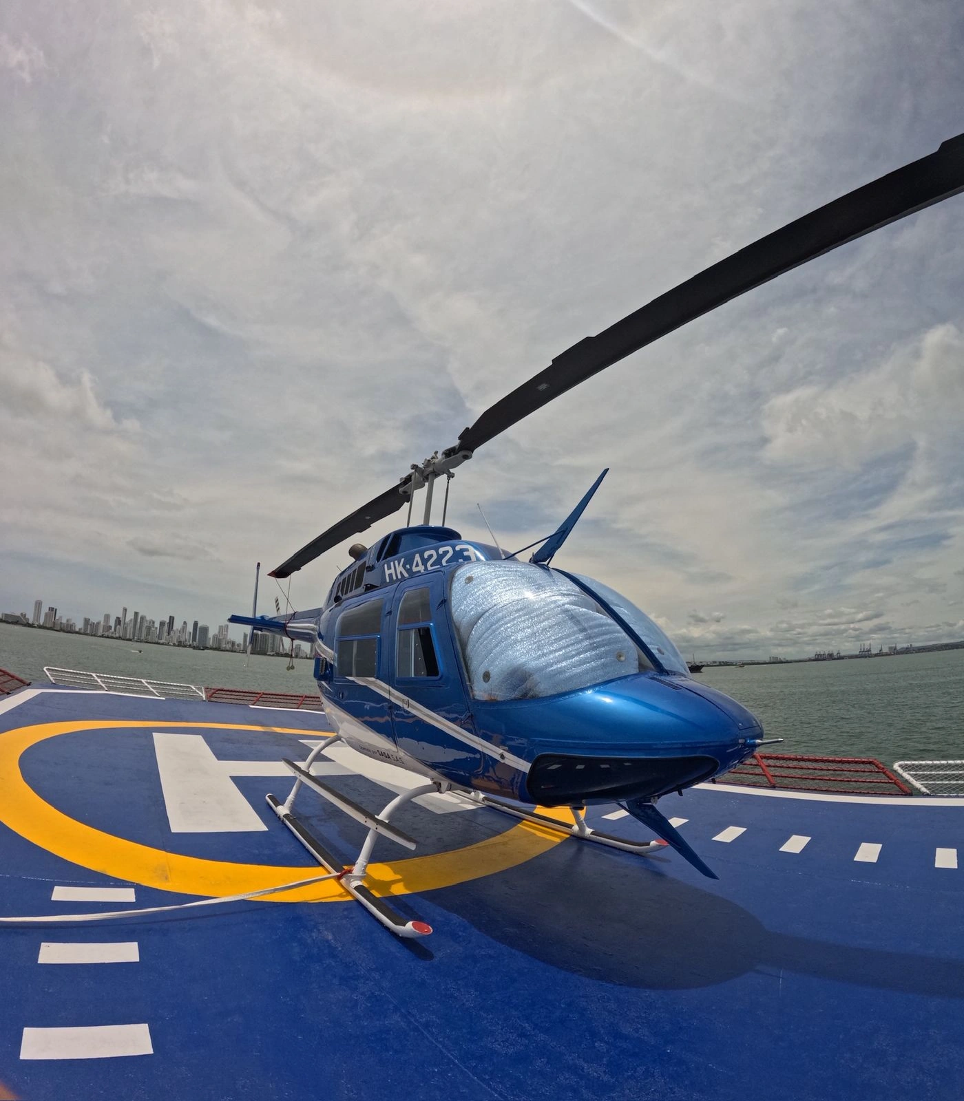 Paseo en helicóptero